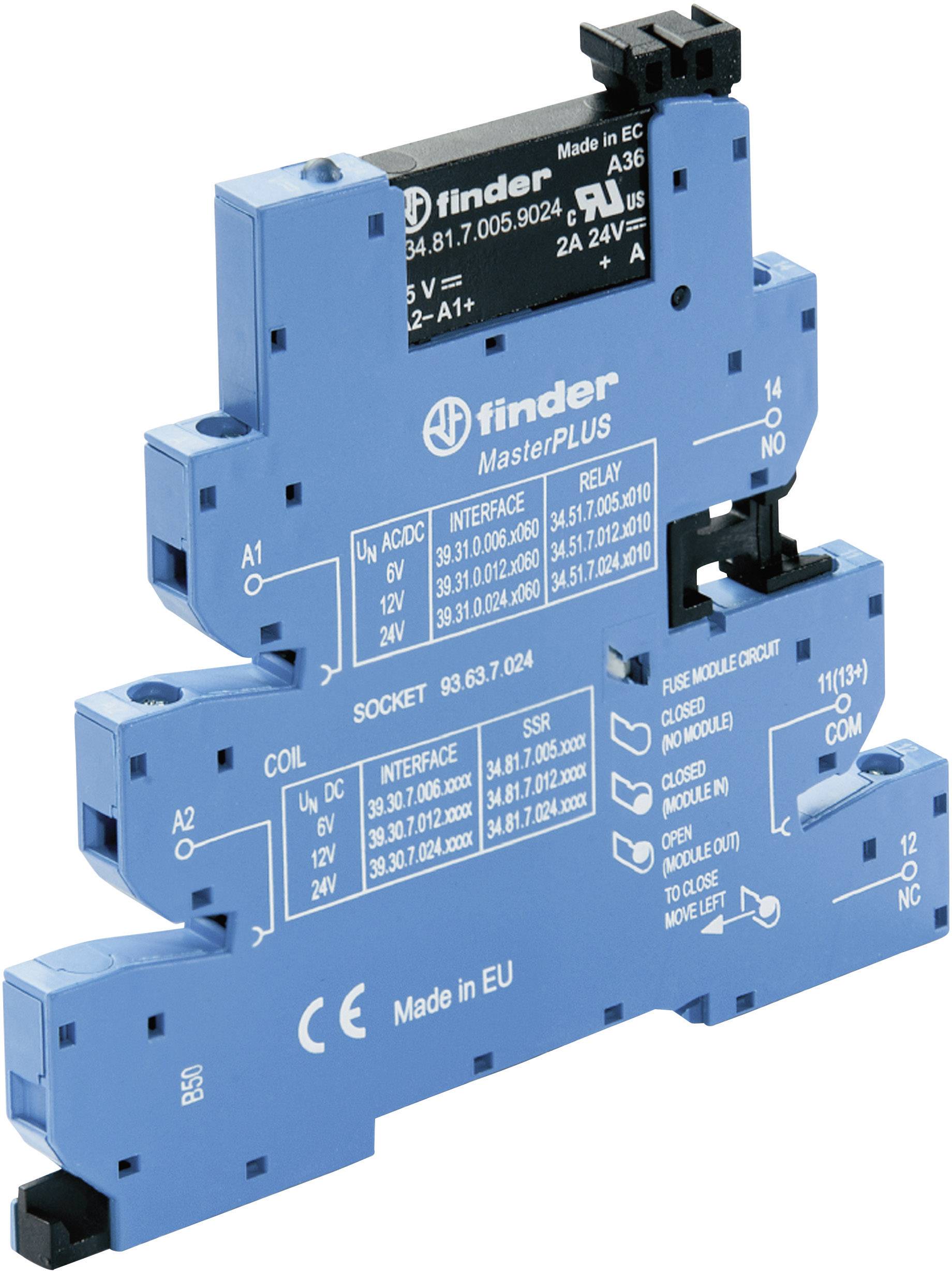 Finder Halbleiterrelais 39.30.7.024.8240 2 A Schaltspannung (max.): 230 V/AC