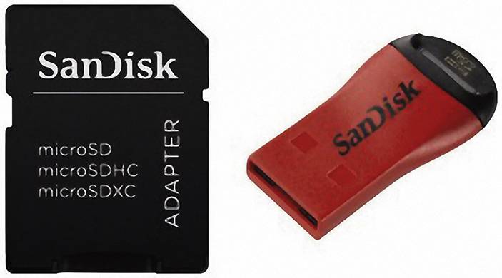 SanDisk SDDRK-121-B35 Externer Speicherkartenleser USB, SD