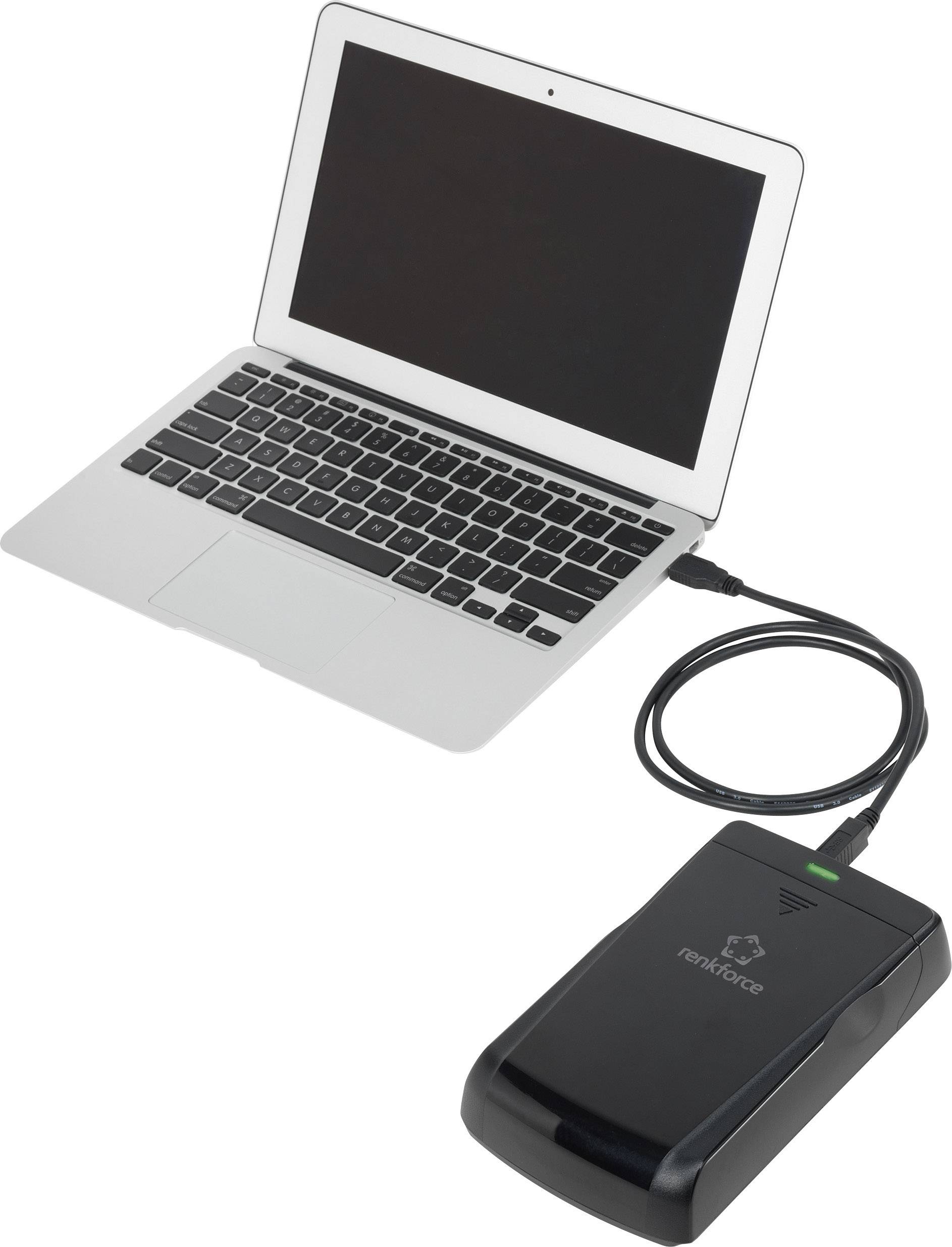 Renkforce SATA-Festplatten-Gehäuse 2.5 Zoll, 3.5 Zoll Easy USB 3.0