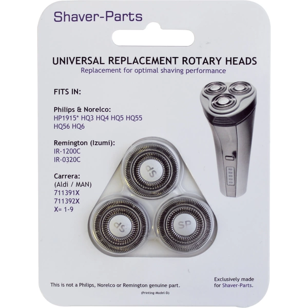 Scherkopf Schwarz 3St. Scherkopf Schwarz 3St.