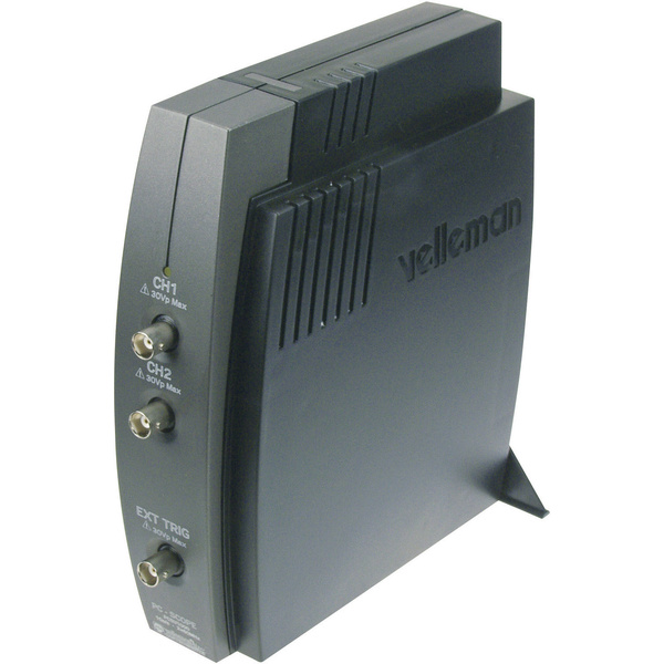 Oscilloscope USB Velleman PCSU1000 60 MHz 50 Méch/s 4 kpts 8 bits 2 canaux