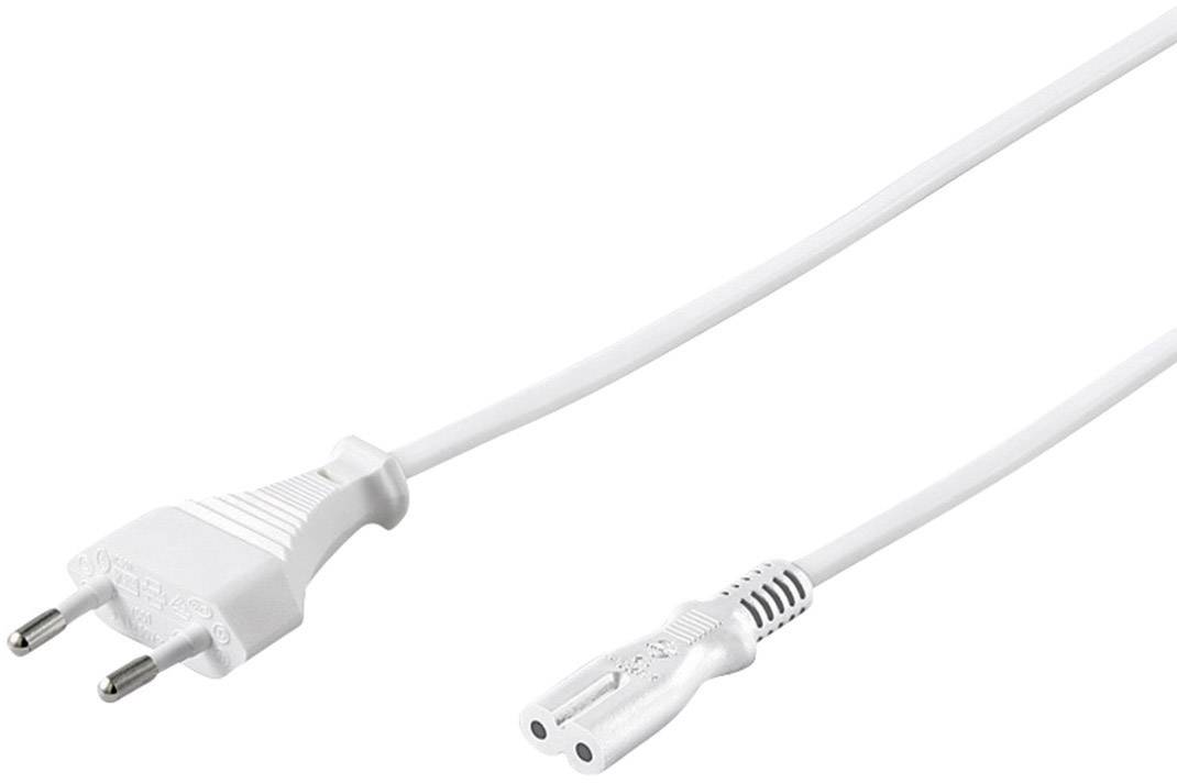 Goobay 96035 Strom Netzkabel Weiß 1.80 m