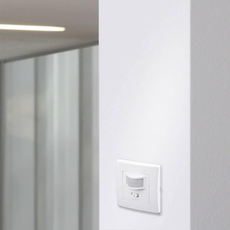 Goobay 96005 Unterputz PIR-Bewegungsmelder 160 ° Triac Weiß IP20