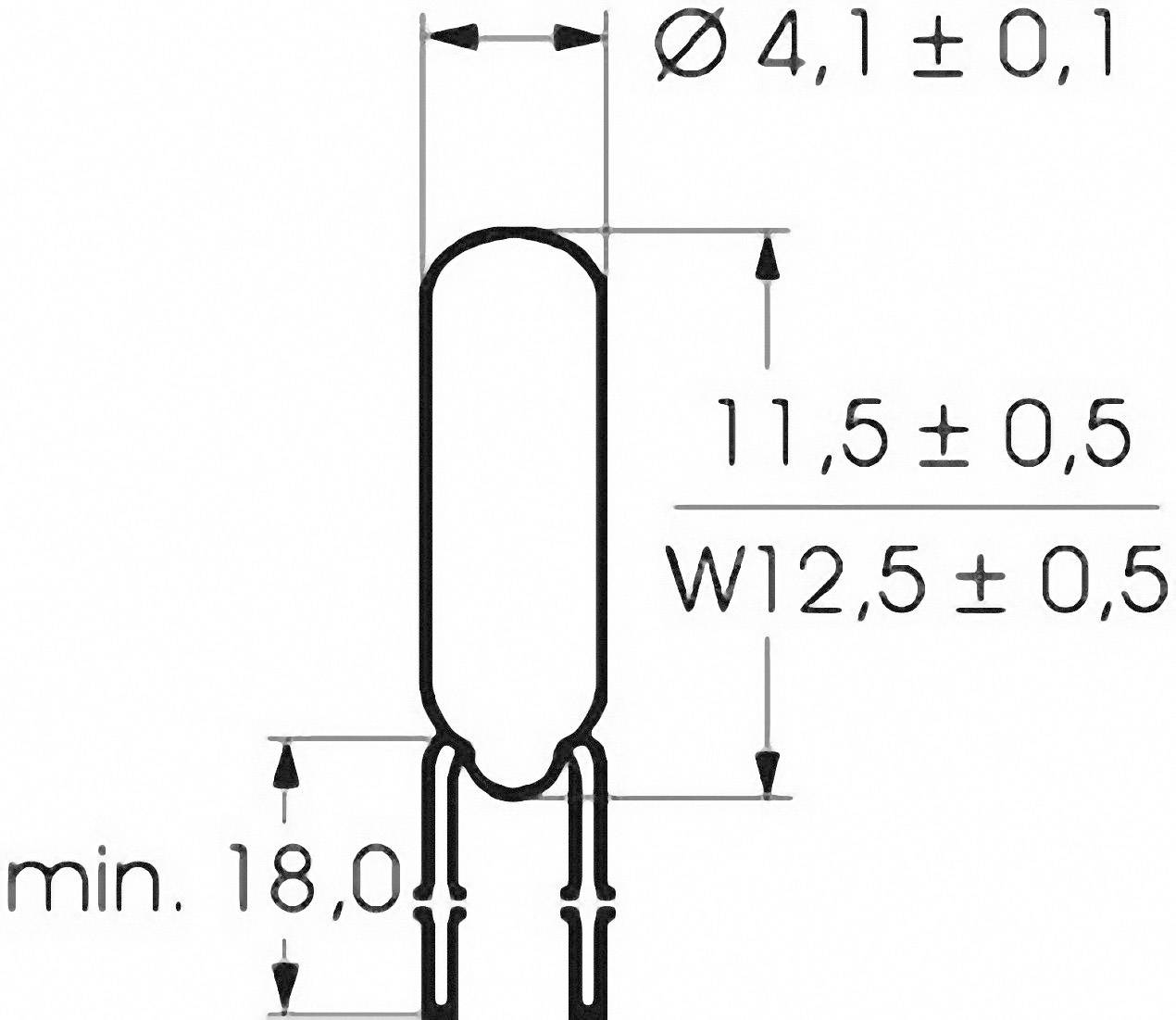 Barthelme 00902540 Micro Glühlampe 24 V 0.96 W T1 1/4 Klar