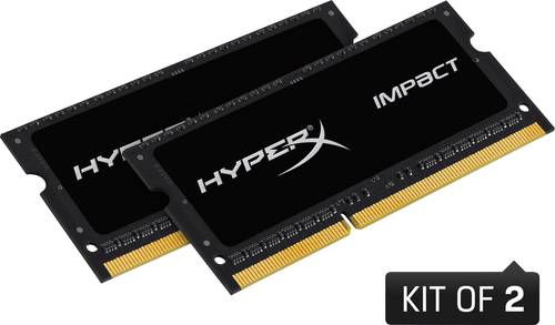 HyperX Laptop-Arbeitsspeicher Kit Impact Black HX429S17IBK2/32 32GB 2 x 16GB DDR4-RAM 2933MHz CL 17-