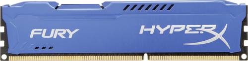 HyperX PC-Arbeitsspeicher Modul Fury Blue HX313C9F/4 4GB 1 x 4GB DDR3-RAM 1333MHz CL9 9-9-36