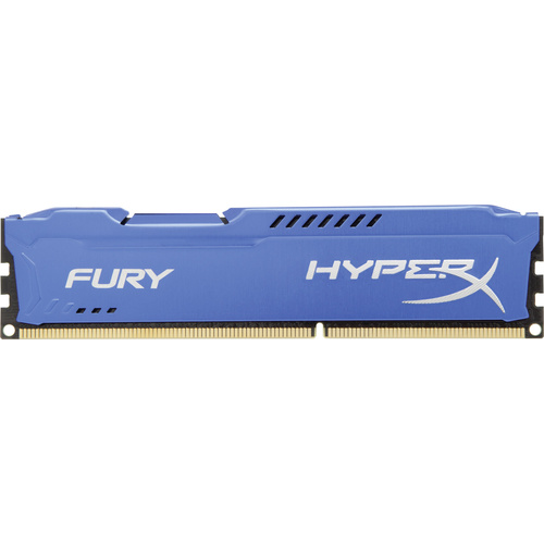 HyperX PC-Arbeitsspeicher Modul Fury Blue HX313C9F/4 4GB 1 x 4GB DDR3-RAM 1333MHz CL9 9-9-36