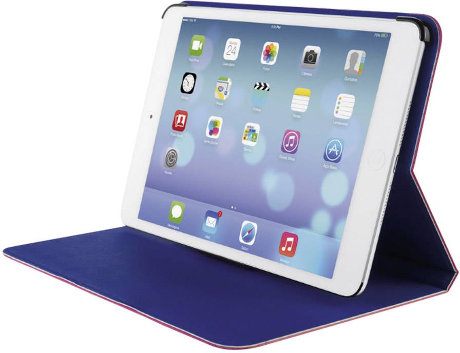 Trust Tablet-Cover Book Cover Blau, Pink