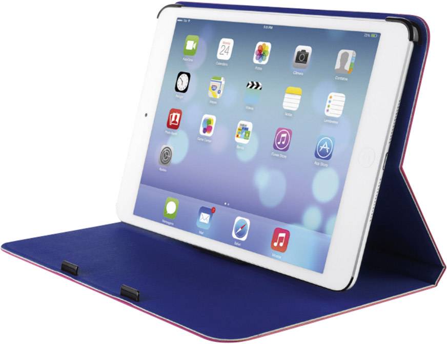 Trust Tablet-Cover Book Cover Blau, Pink
