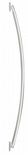 Wenko 19226800 Badewannenstange Aluminium, Kunststoff Chrom, Weiß ausziehbar 1St.