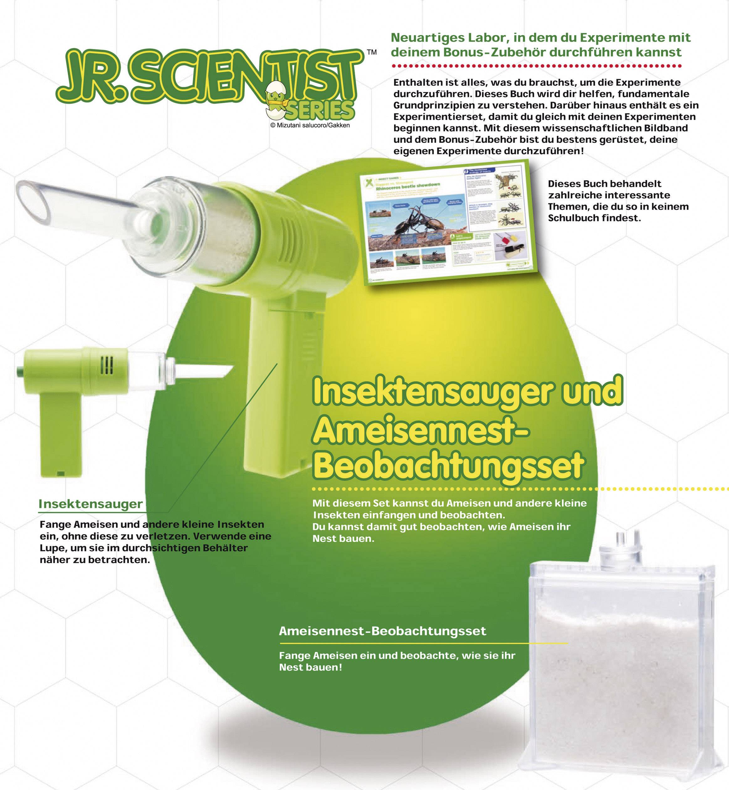 EDU Toys GK003 Insektensauger und Beobachtungsset Biologie Experimentier-Set ab 8 Jahre