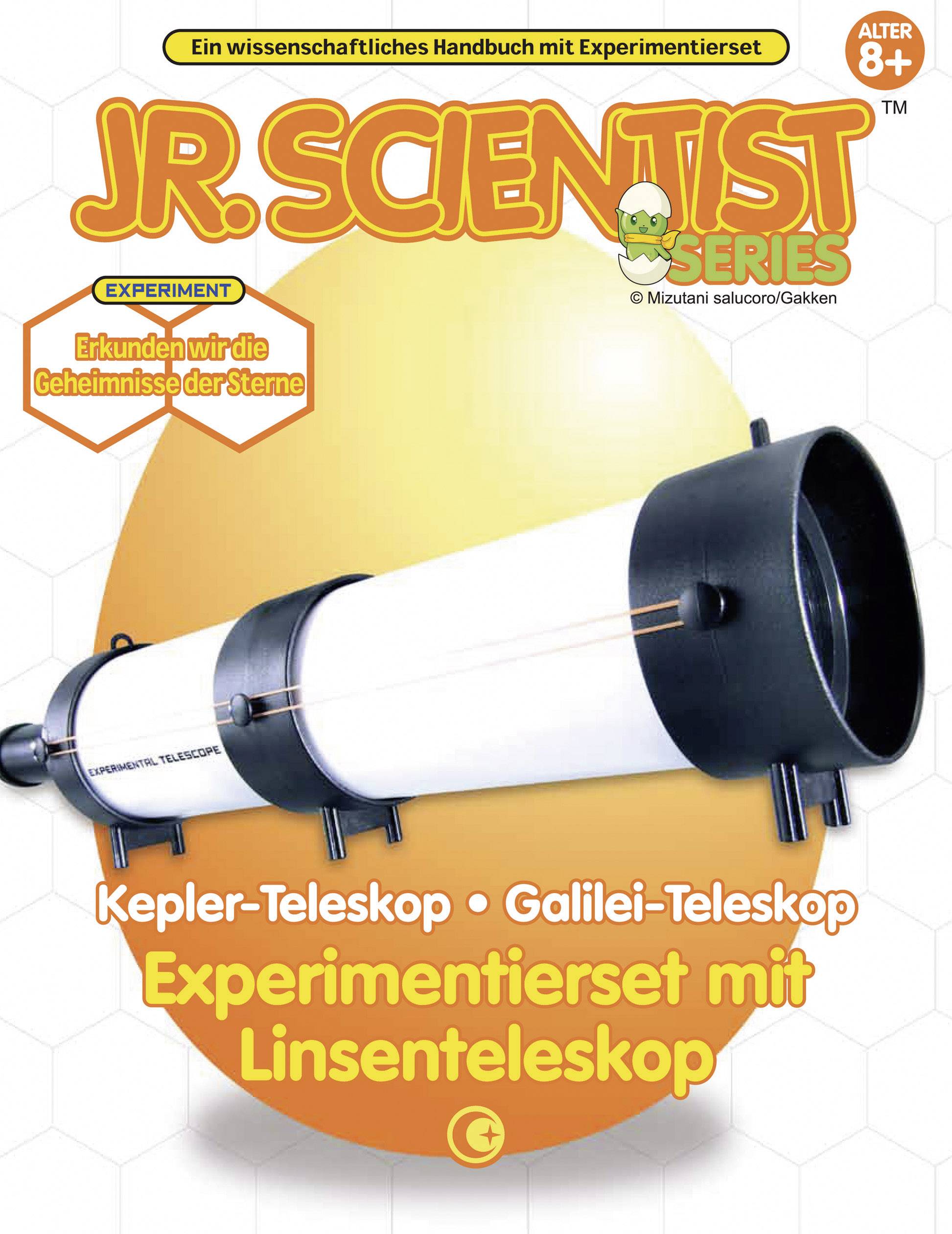 EDU Toys GK004 Experimentierset mit Linsenteleskop Astronomie Experimentier-Set ab 8 Jahre