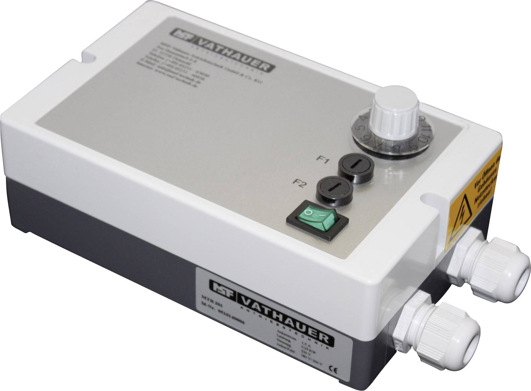 MSF-Vathauer Antriebstechnik MTR 201-G DC-Drehzahlsteller 230 V/AC