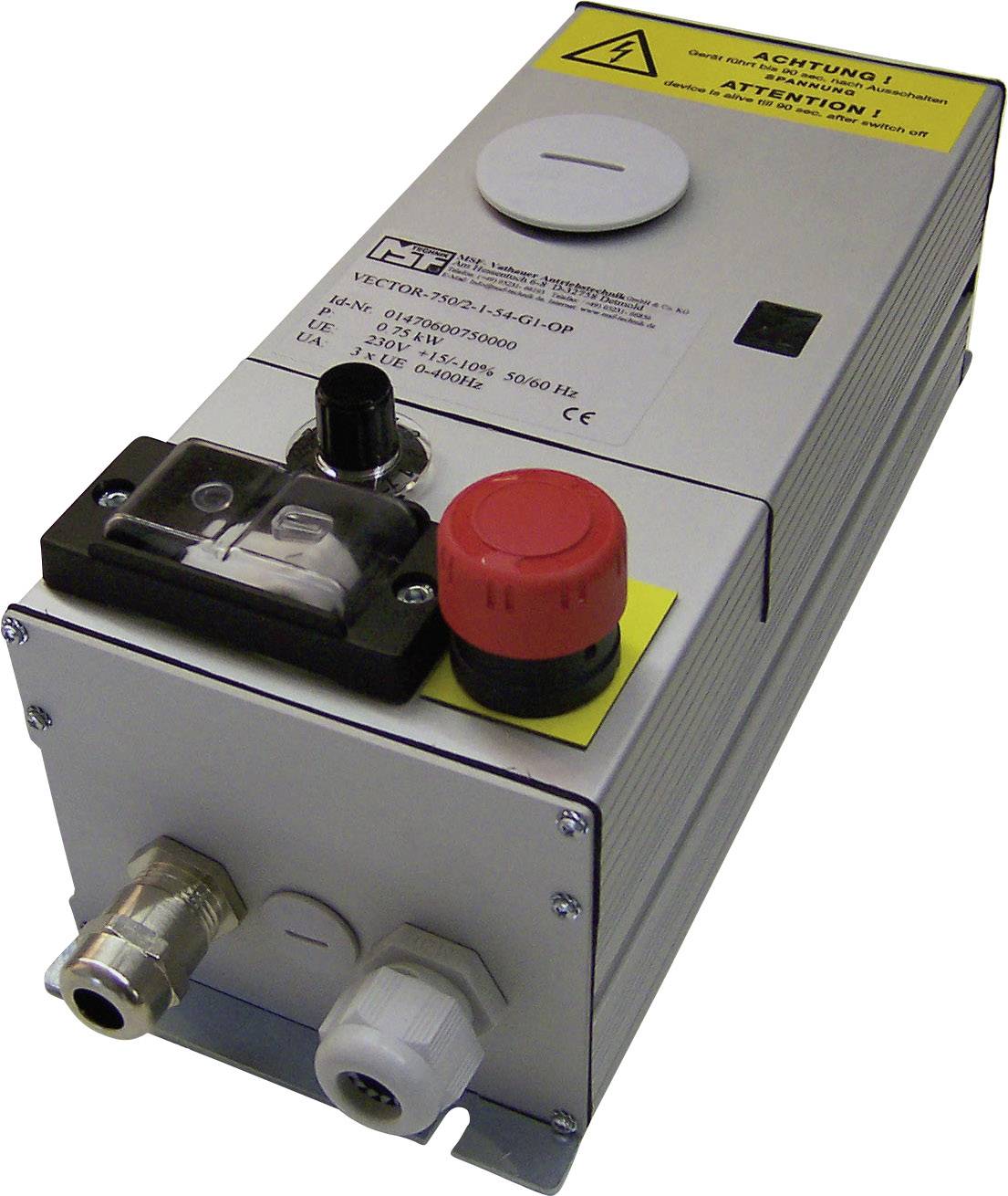 MSF-Vathauer Antriebstechnik Frequenzumrichter Vec 090/2-1-54-G1-NA-UA 0.09kW 1phasig 230V