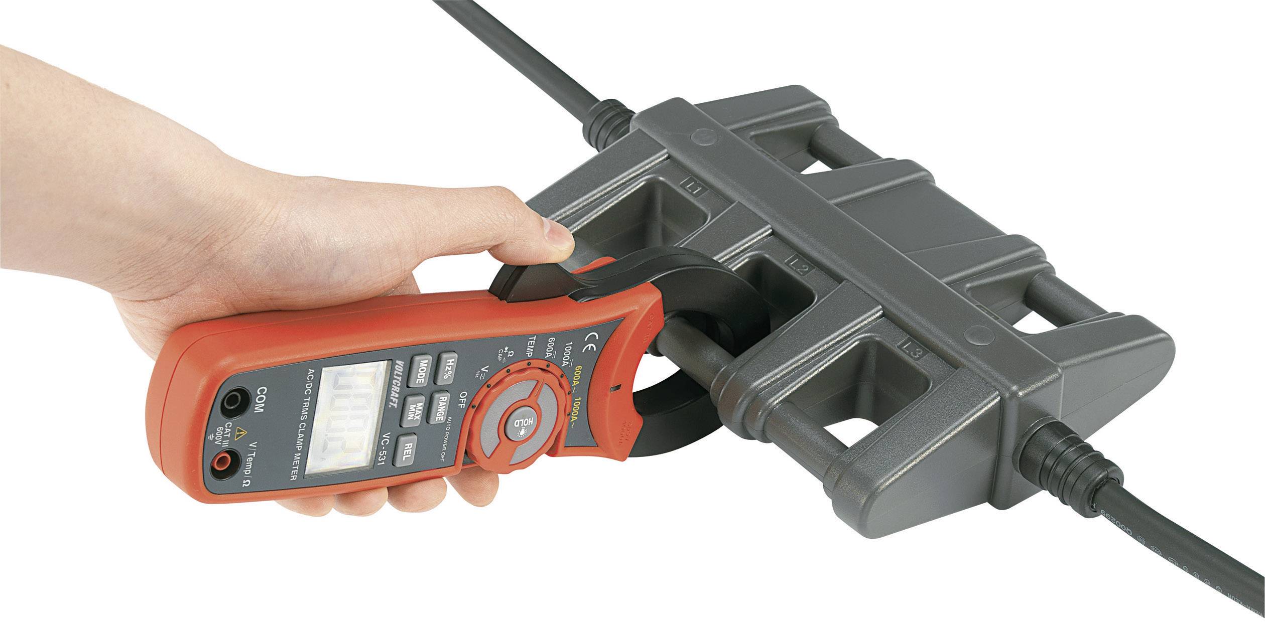 VOLTCRAFT CLA-3L 32 Messadapter CEE-Stecker - CEE-Kupplung