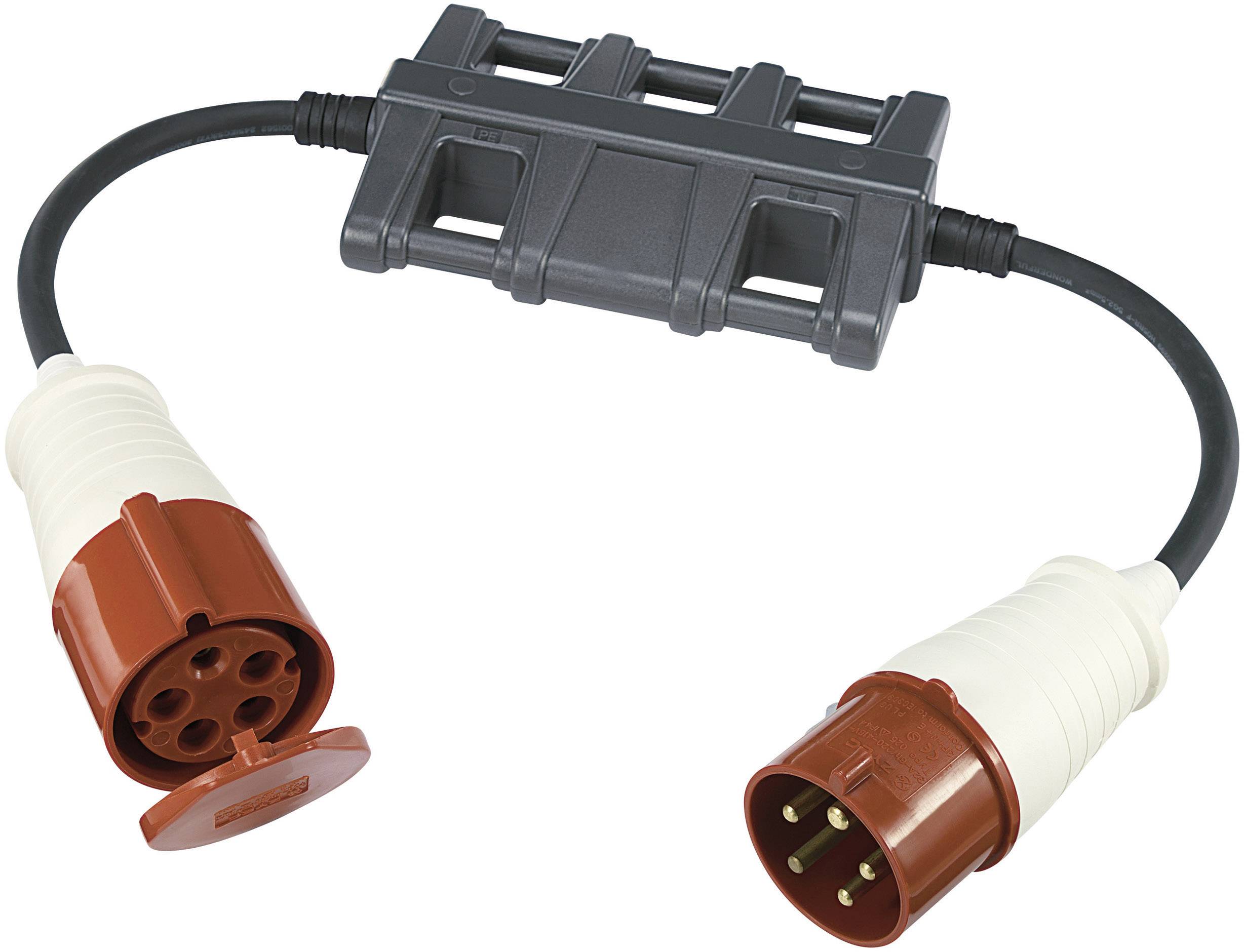 VOLTCRAFT CLA-3L 32 Messadapter CEE-Stecker - CEE-Kupplung