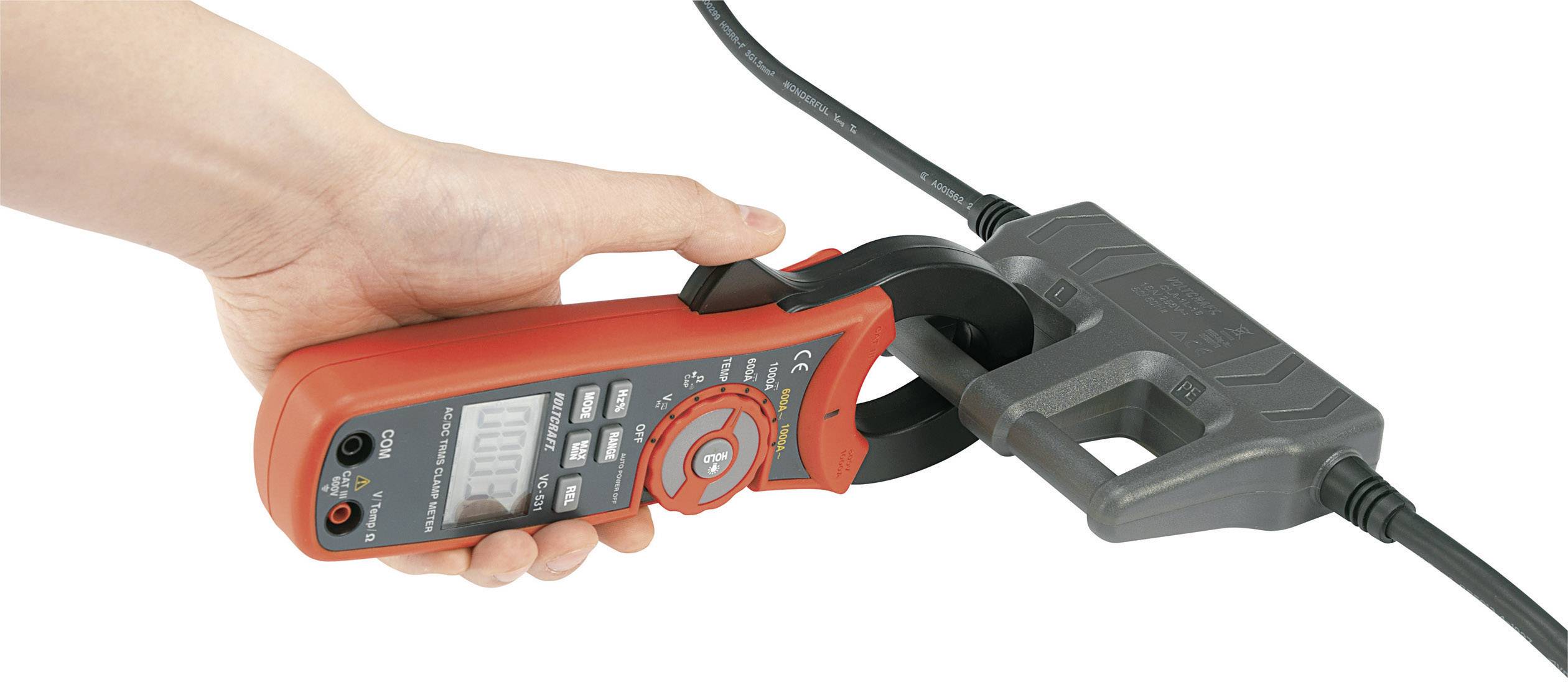 VOLTCRAFT CLA-3L 32 Messadapter CEE-Stecker - CEE-Kupplung