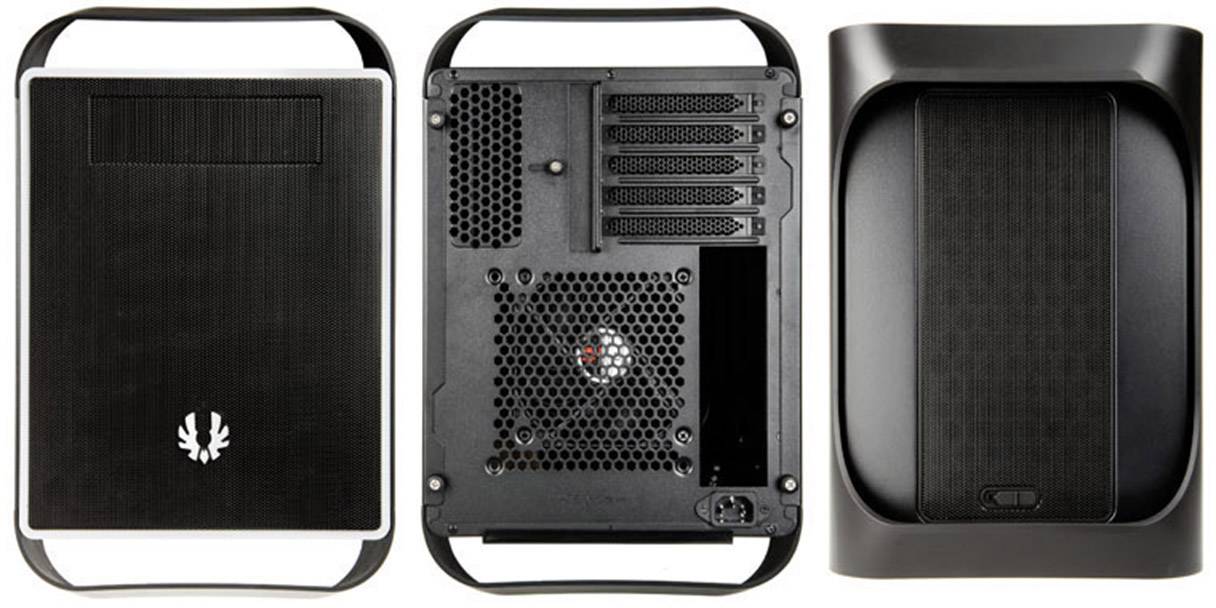 Bitfenix Prodigy M Micro-ATX Tower PC-Gehäuse Schwarz 1 vorinstallierter Lüfter