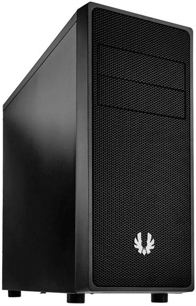 Bitfenix Neos Midi-Tower USB-Gehäuse, Gaming-Gehäuse Schwarz 1 vorinstallierter Lüfter, Staubfilter