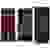 Bitfenix Neos Midi-Tower USB-Gehäuse, Gaming-Gehäuse Schwarz, Rot 1 vorinstallierter Lüfter, Staubfilter