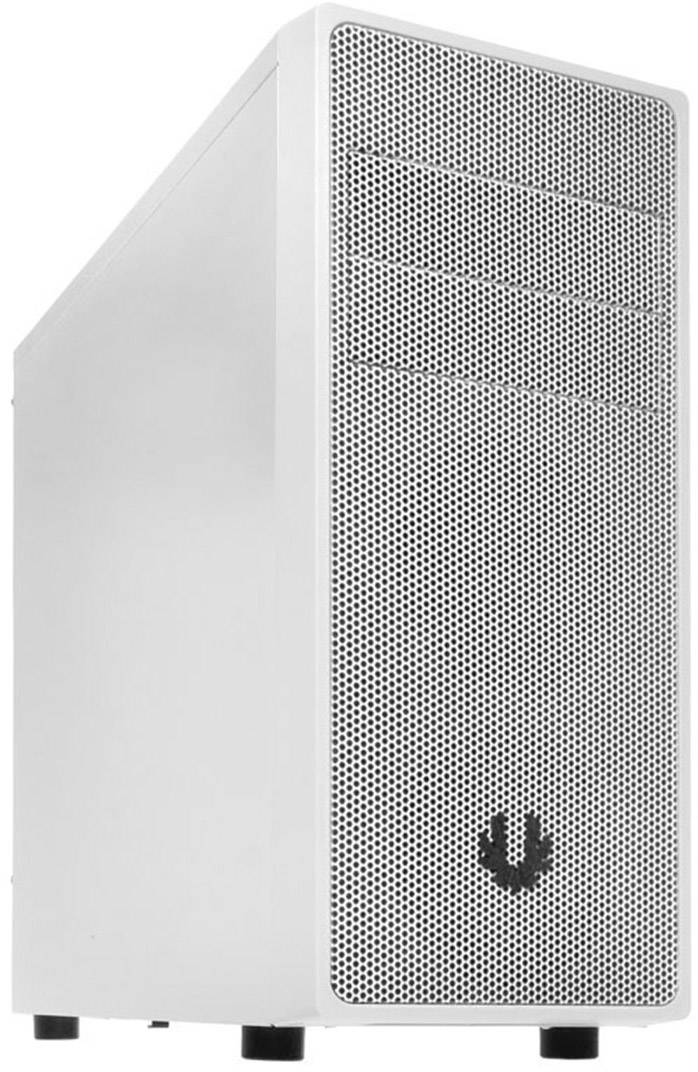 Bitfenix Neos Midi-Tower USB-Gehäuse, Gaming-Gehäuse Weiß 1 vorinstallierter Lüfter, Staubfilter
