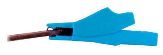 Stäubli SKK-200 RT Sicherheits-Abgreifklemme Steckanschluss 2mm CAT III 600V Rot