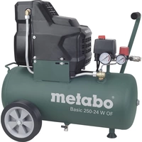 Metabo Druckluft-Kompressor Basic 250-24W OF 24l 8 bar Metabo Druckluft-Kompressor Basic 250-24W OF 24l 8 bar