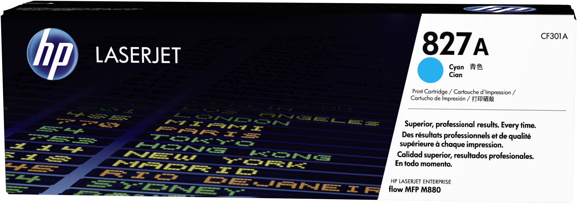 HP Toner 827A Original Cyan 32500 Seiten CF301A