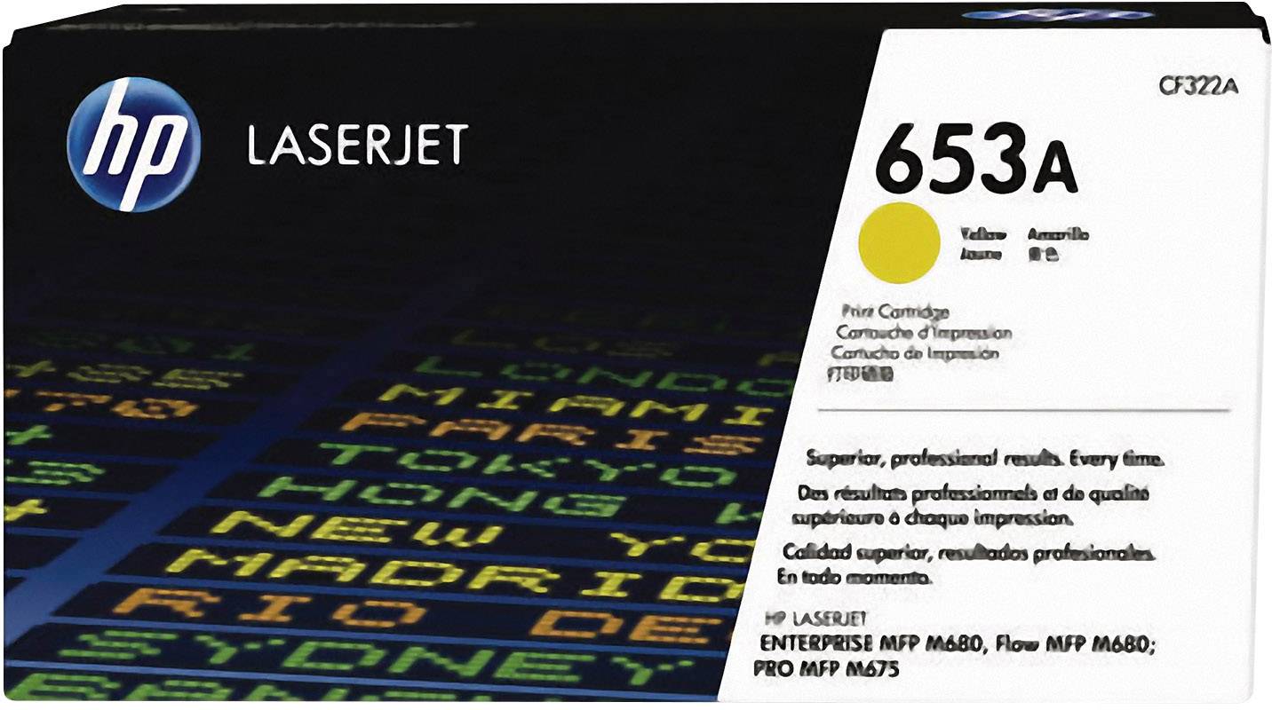 HP Toner 653A Original Gelb 16500 Seiten CF322A