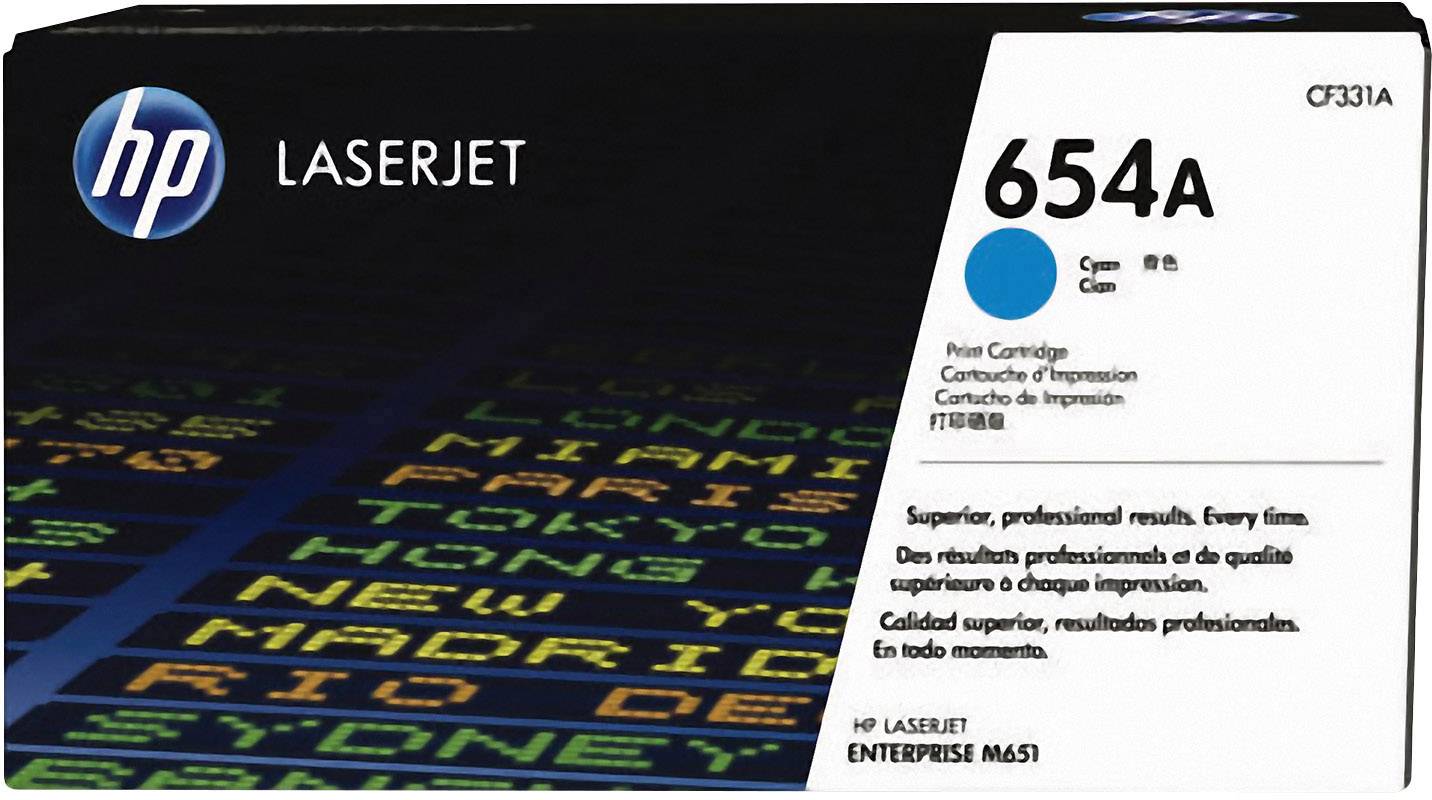 HP Toner 654A Original Cyan 15000 Seiten CF331A