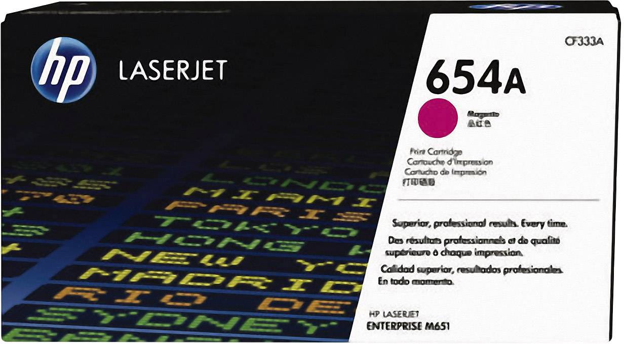 HP Toner 654A Original Magenta 15000 Seiten CF333A