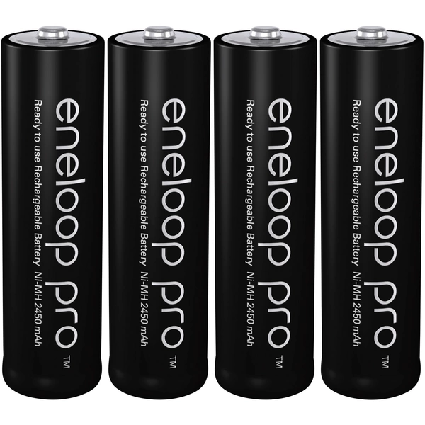eneloop eneloop Pro HR06 Mignon (AA)-Akku NiMH 2500 mAh 1.2 V 4 St. eneloop eneloop Pro HR06 Mignon (AA)-Akku NiMH 2500 mAh 1.2 V 4 St.