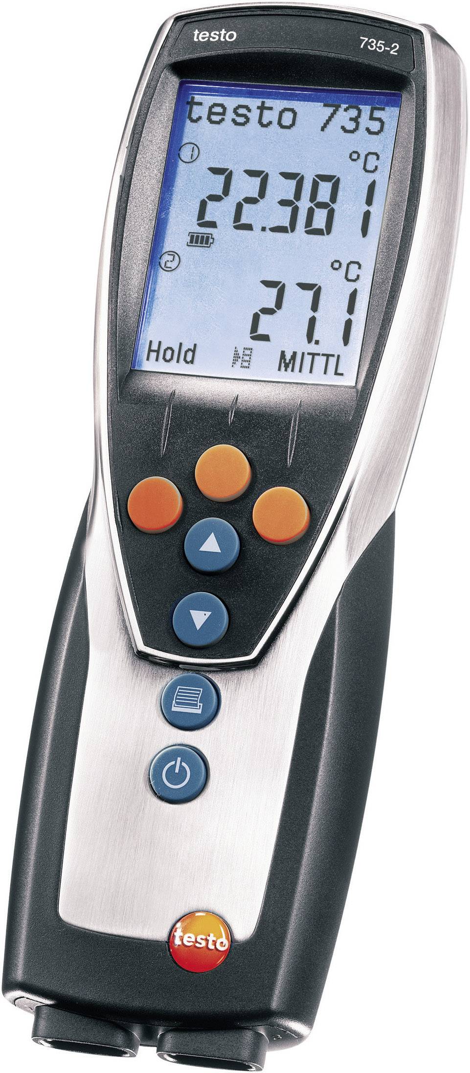 Testo 735-2 Temperatur-Messgerät -200 - +1370°C Fühler-Typ K, Pt100