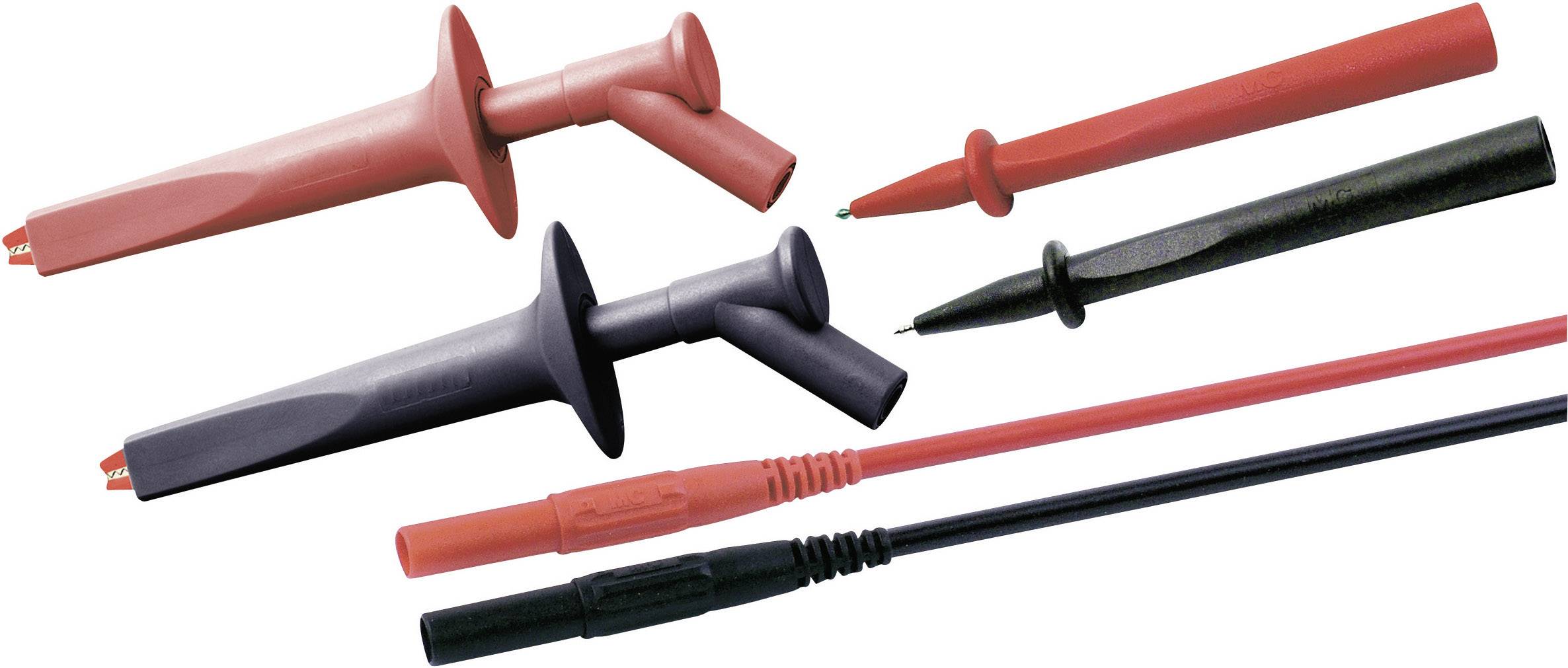 Stäubli 9410494500 Sicherheits-Messleitungs-Set Lamellenstecker 4 mm Lamellenstecker 4 mm 1.00 m Sc