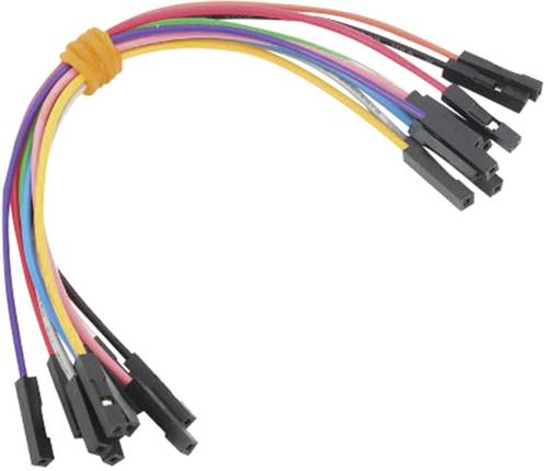 MikroElektronika MIKROE-511 Jumper-Kabel Raspberry Pi, Banana Pi, Arduino [10x Drahtbrücken-Buchse