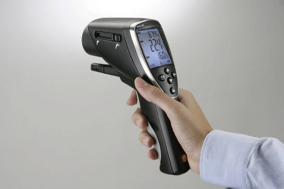 testo Infrarot-Thermometer Optik 75:1 -35 - +950 °C Kontaktmessung