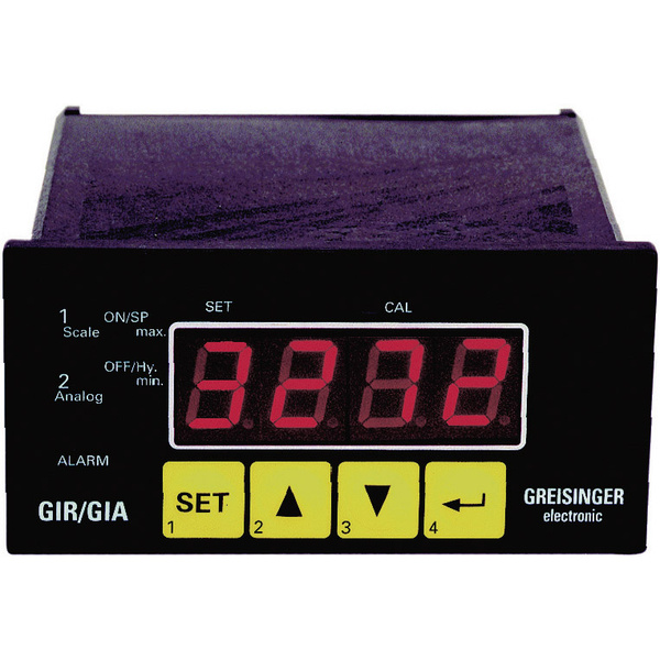 Greisinger GIR 2002 0 - 1 V/0 - 2 V/0 - 10 V/0 - 50 mV/4 - 20 mA/0 - 20 mA/0 - 10 kHz/0 - 9999 U/min