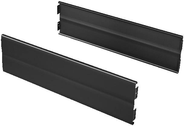 Rittal TS 8200120 8200.120 Flex-Block Blende (B x H) 1200 mm x 200 mm Stahlblech Schwarz (RAL 9005) 2 St.
