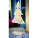 Polarlite LBA-51-005 LED-Fensterbild Weihnachtsbaum Warmweiß LED Weiß