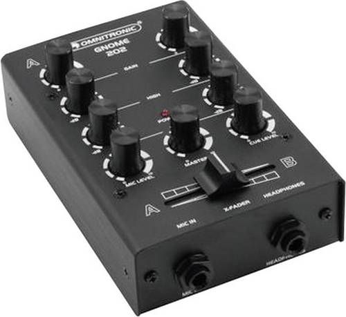 Omnitronic Gnome E-202 2-Kanal DJ Mixer