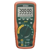 Extech EX530 Hand-Multimeter digital Wasserdicht (IP67) CAT III 1000 V, CAT IV 600V Anzeige (Counts): 40000 Extech EX530 Hand-Multimeter digital Wasserdicht (IP67) CAT III 1000 V, CAT IV 600V Anzeige (Counts): 40000