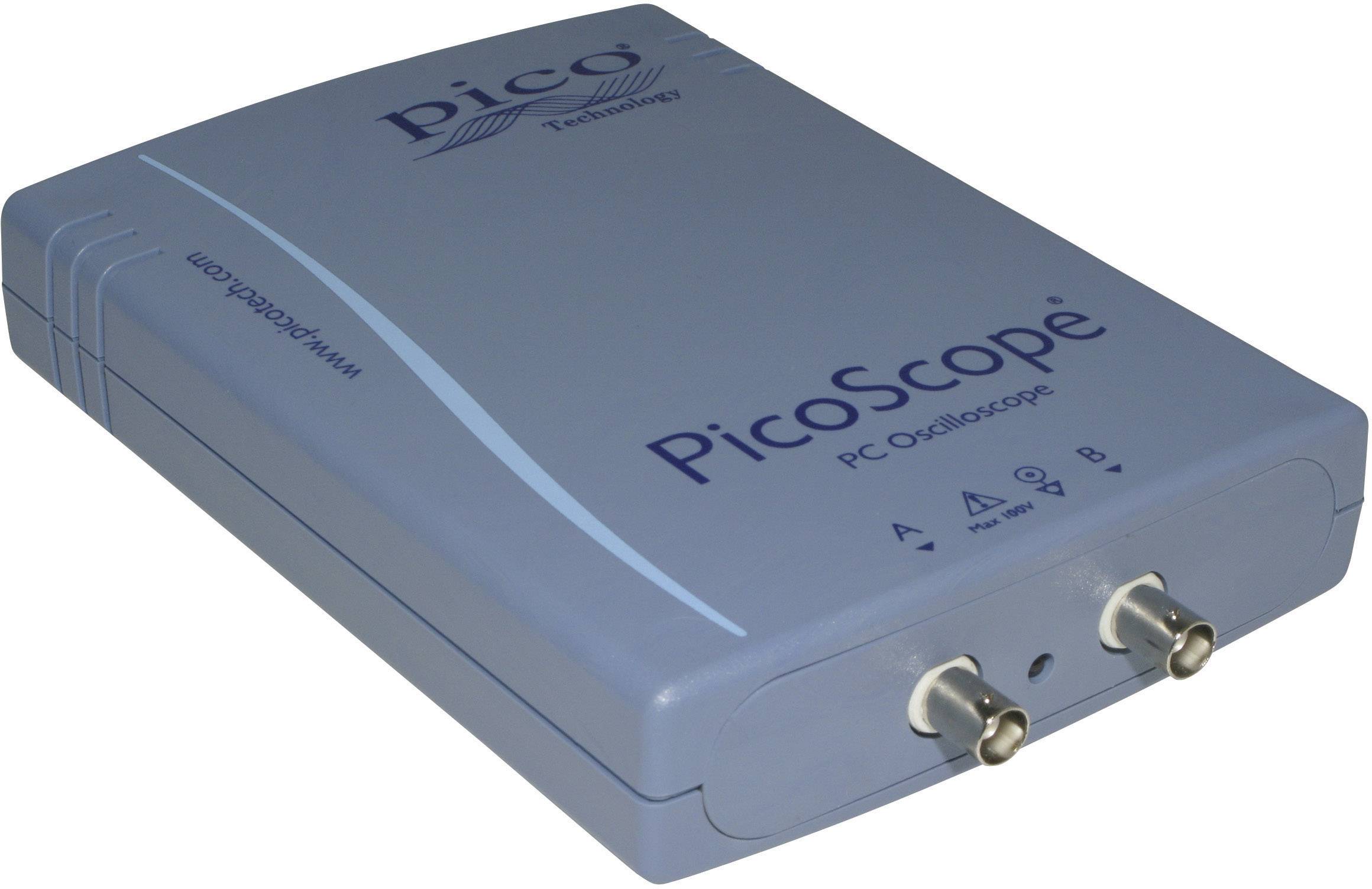 Pico PP478 USB-Oszilloskop 20MHz 2-Kanal 80 MSa/s 32 Mpts 12 Bit Digital-Speicher (DSO), Spectrum-Analyser 1St.