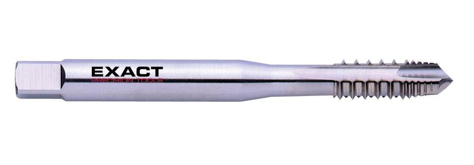 Exact 03337 Maschinengewindebohrer metrisch M12 1.75mm Rechtsschneidend DIN 376 HSS-E Form B-AZ 1St.