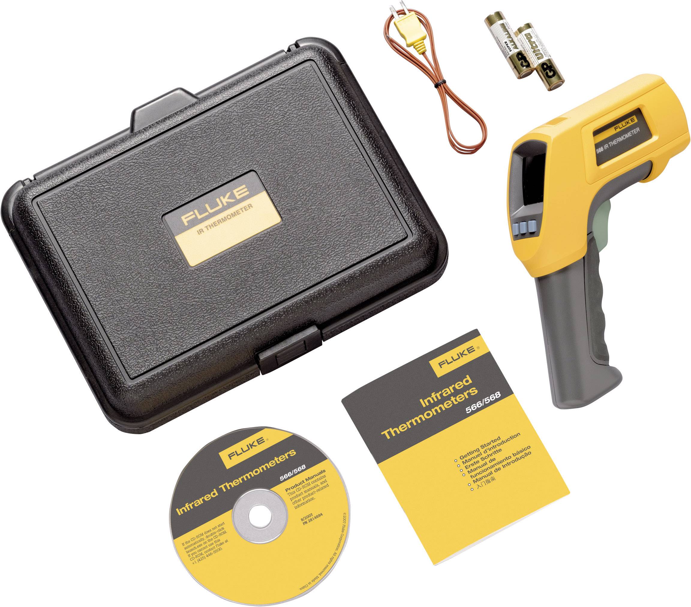 Fluke 566 Infrarot-Thermometer Optik 30:1 -40 - +650 °C Kontaktmessung