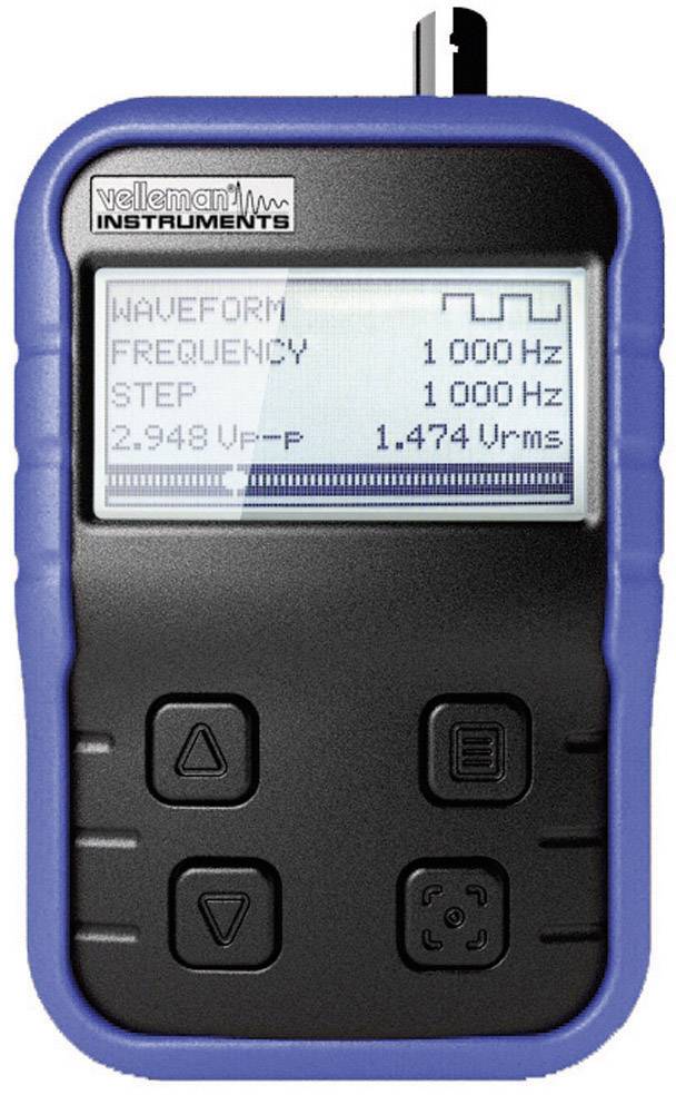 Velleman HPG1 Funktionsgenerator akkubetrieben 1 Hz - 1 MHz 1-Kanal Sinus, Rechteck, Dreieck