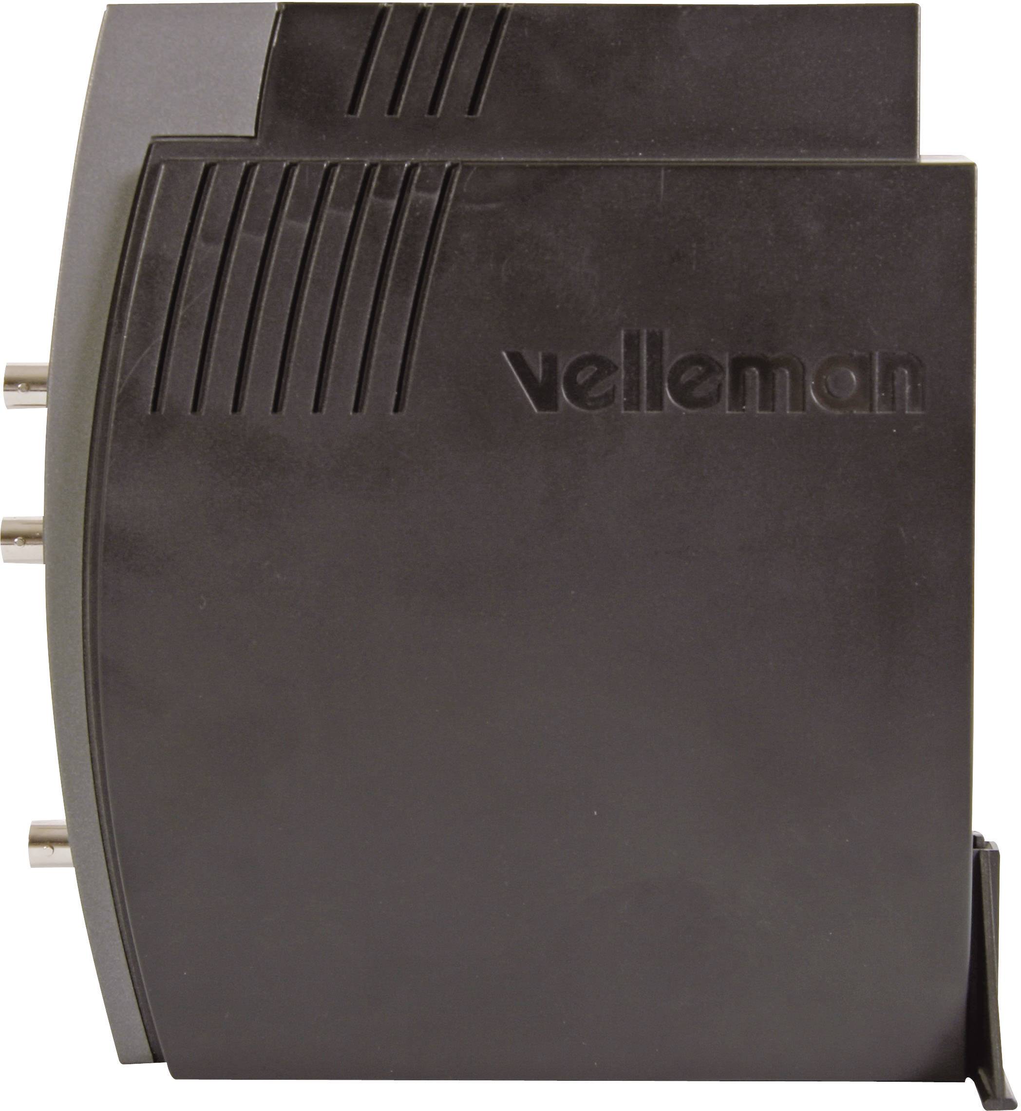 Velleman PCSGU250 USB-Oszilloskop 12 MHz 2-Kanal 4 kSa/s 4 kpts 8 Bit Digital-Speicher (DSO), Funktionsgenerator, Spectrum-Analyser 1 St.