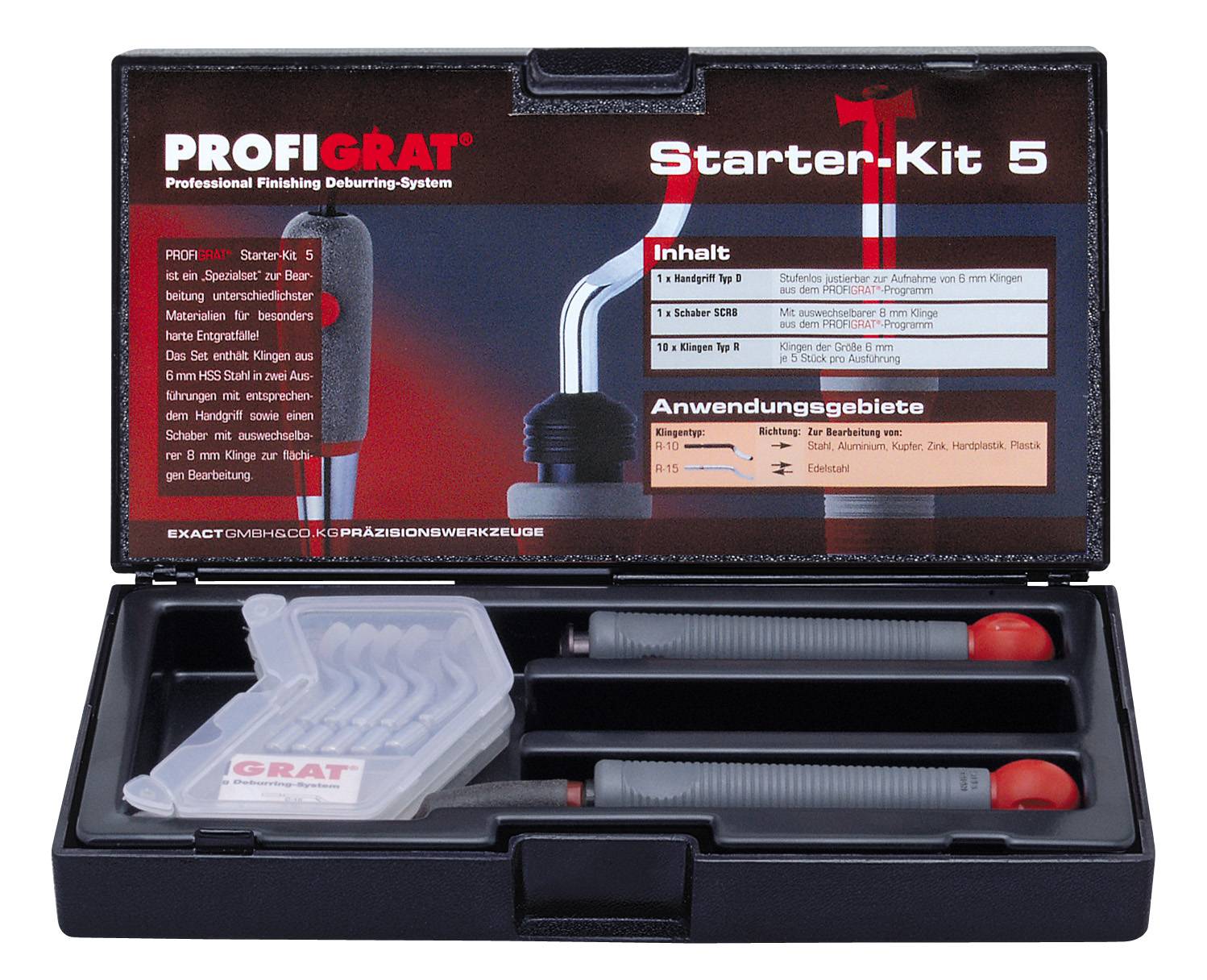 Exact 60096 Entgrater-Set 6mm 1 Set