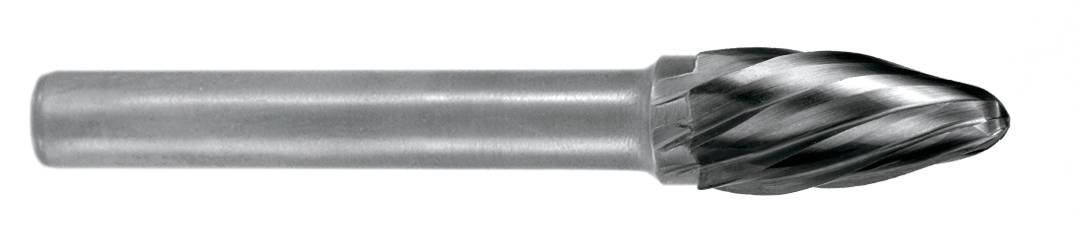 Exact 72345 Frässtift Hartmetall Baum Länge 65mm Schaftdurchmesser 6mm
