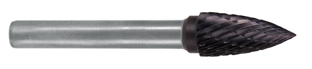 Exact 72394 Frässtift Hartmetall Spitzbogen Länge 60mm Schaftdurchmesser 6mm