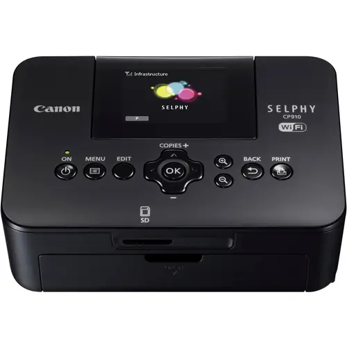 Canon SELPHY CP910 Fotodrucker Druck-Auflösung: 300 x 300 dpi Papierformat (max.): 148 x 100 mm Canon SELPHY CP910 Fotodrucker Druck-Auflösung: 300 x 300 dpi Papierformat (max.): 148 x 100 mm